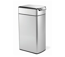 Simplehuman Dotykový odpadkový koš  – 40 l / úzký / matná nerez ocel / FPP