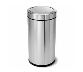 Simplehuman Odpadkový koš  do komerčních prostor 55 l / houpací víko / kartáčovaná nerez ocel
