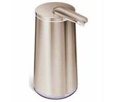Simplehuman Bezdotykový dávkovač mýdlové pěny  - 295 ml / Rose Gold - nerez ocel / dobíjecí