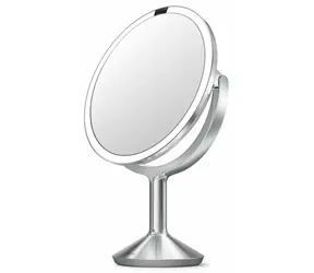Simplehuman Kosmetické zrcátko Sensor TRIO MAX / DUAL LED osvětlení / 1x/5x/10 / síťové