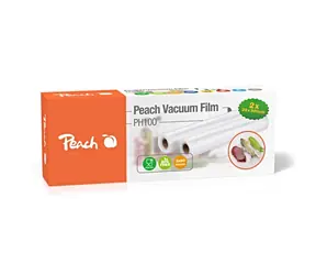 Peach Vakuovací folie PH100 čirá / 2 role / 2 x 90 mikronů / 2x 3m
