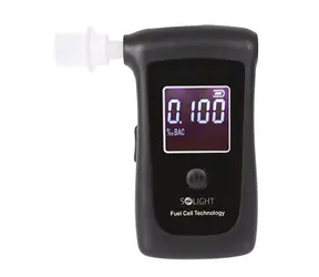 Solight 1T06 Alkohol tester / Profesionální tester s přesným senzorem technologie Fuel Cell / Rozpětí 0,0 - 4,0 ‰
