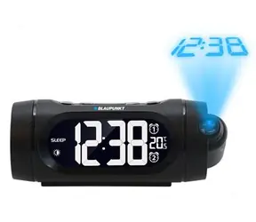 BLAUPUNKT CRP9BK černá / Rádiobudík / FM PLL / teploměr / projekční 