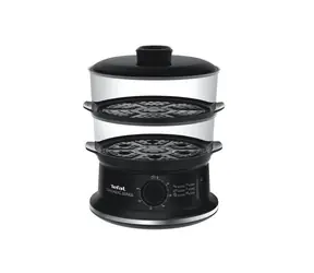 Tefal VC 1401 Parní hrnec / 900 W / 2 nádoby / černá