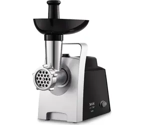 Tefal NE108831 / mlýnek na maso / 1400 W / 1.7kg za min / 3 mřížky / 3 válce / černá