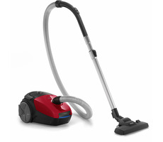 Philips PowerGo FC8243-09 / Sáčkový vysavač / 750W / 77dB / 3l / protialergický filtr / červená