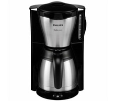 Philips Cafe Gaia HD7548/20 Černo-stříbrná / Kávovar na překapávanou kávu / 1.2l / Automatické vypnutí