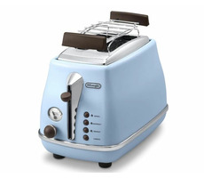 DeLonghi CTOV 2103 AZ Icona Vintage / topinkovač / 900 W / 4 funkce / modrá