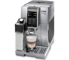 DeLonghi Dinamica Plus ECAM 370.95.S stříbrná / automatický kávovar / 1450 W / 19 bar / 1.8 l / zásobník 300 g