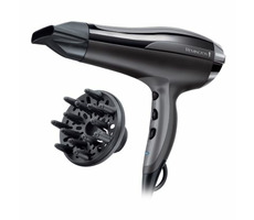 Remington D5220  PRO-Air Turbo / Fén na vlasy / 2400 W / 3 teploty / 2 rychlosti / černá