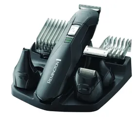 Remington PG6030 Edge / zastřihovač vlasů / 4 přídavné hlavy / 6 hřebenů 1.5-16 mm / 40 min provoz / černá
