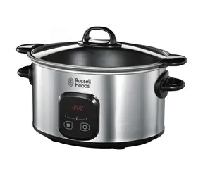 Russell Hobbs Maxicook 22750-56 / pomalý hrnec / 200 W / 6L / 3 teploty / nerez