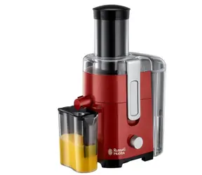 Russell Hobbs Desire 24740-56 / odšťavňovač / 550 W / 2 rychlosti / 0.75L na šťávu / 2L na dužinu / červená