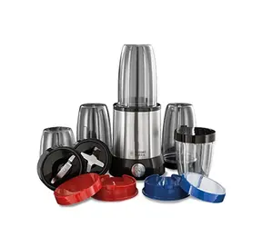 Russell Hobbs Nutri Boost 23180-56 / stolní mixér / 700 W / 3x 0.7L / 2x 0.35L / příslušenství / nerez
