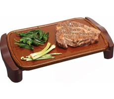 Jata GR559 hnědá / Terakotový gril / 1600 W / 46x28 cm 