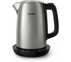 Philips Avance Collection HD9359-90 / rychlovarná konvice / 1.7L / 2200 W / nastavení teploty / nerez / stříbrná
