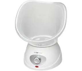 Clatronic GS 3656 / Obličejová sauna / 130 W / 3-stupňový přepínač / inhalátor / bílá