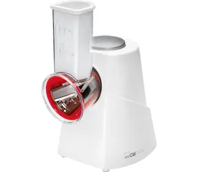 Clatronic ME 3604 / Elektrické struhadlo / 150 W / 5 nástavců / 60 mm plnicí otvor / bílá