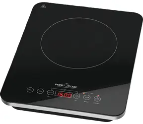 Clatronic PC-EKI 1062 / indukční varná deska / 2000 W / 1 plotýnka / sklokeramický povrch / rozpoznání nádoby / černá