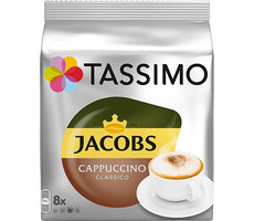 TASSIMO Jacobs Cappucino / Káva v kapsli / 8ks