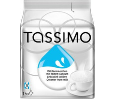 TASSIMO Smetana do kávy / Smetana v kapsli / 16ks