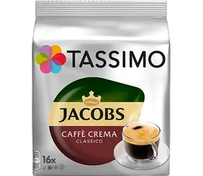 TASSIMO Jacobs Caffe Crema Classico  / Káva v kapsli / 16ks
