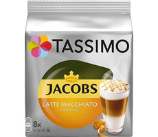 TASSIMO Jacobs Latté Macchiato Caramel  / Káva v kapsli / 8ks