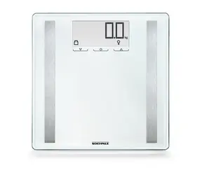 Soehnle Shape Sense Control 200 stříbrná / osobní váha / LCD displej / váha & voda & tuk / max 180kg 