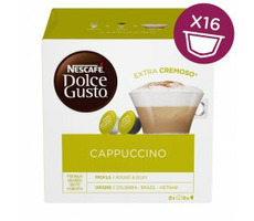 NESCAFÉ DOLCE GUSTO Cappuccino / Káva v kapsli / 8ks mléko + 8ks káva