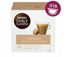 NESCAFÉ DOLCE GUSTO Cortado Espresso Macchiato / Káva v kapsli / 16ks