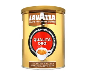 LAVAZZA Qualita Oro 250 g - Plechovka / Mletá káva / 100% Arabica