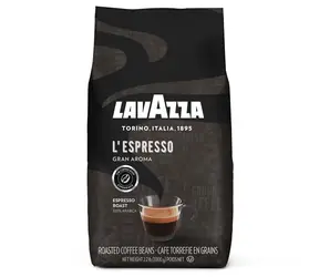 LAVAZZA Gran Aroma Bar 1 kg / Zrnková káva / 100% Arabica / Vakuové balení