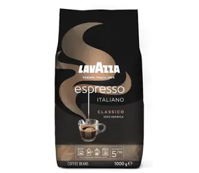 LAVAZZA Espresso 1 kg / Zrnková káva / 100% Arabica / Vakuové balení