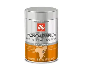 Illy Monoarabica Ethiopia 250 g/ Zrnková káva / 100% Arabica / Plechovka