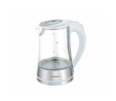 Orava VK-4017 W / Rychlovarná konvice / 2200W / 1.7 L / nerez / bílá