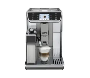 DeLonghi ECAM 650.55.MS PrimaDonna Elite stříbrná / Automatický kávovar / 1450W / 19bar / 2L / napěňovač mléka