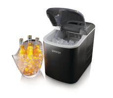 Gorenje IMC1200B černá / výrobník ledu / 120 W / 2.2 l / 12 kg ledu za den / XL kostky / 9 min příprava