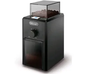 DeLonghi KG79 černá / mlýnek na kávu / zásobník 120 g / 110 W / 16 stupňů hrubosti 