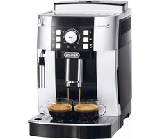 DeLonghi Magnifica ECAM 21.117.SB stříbrná / automatický kávovar / 1450 W / 15 bar / 1.8 l / zásobník 250 g 