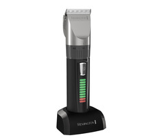 Remington HC5810 Genius stříbrná / zastřihovač vlasů / až 40 minut provozu / 0.8 - 2 mm / 3 - 40 mm hřebeny
