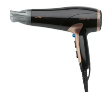 Clatronic HT 3661 černá / fén na vlasy / 2200 W / 3 stupně výkonu / 2 rychlosti / Cool Shot / ionizace