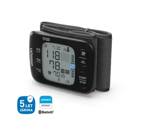 OMRON RS7 Intelli IT černá / Digitální tonometr na zápěstí