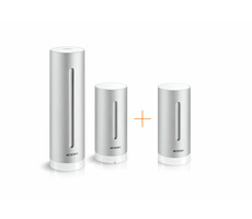 Netatmo Urban stříbrná / Inteligentní meteostanice + Interiérový modul