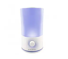BEPER 70.401 bílá / Zvlhčovač s aroma difuzérem / 30W / LED podsvícení / automatické vypnutí  