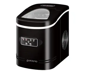 Guzzanti GZ 122 černá / Výrobník ledu / 100W / Nádoba na vodu | led: 2.2 L | 0.7 kg / 12kg kostek-24 hod 