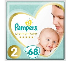 Pampers Premium Care Mini (68 ks) / Pleny / Velikost 2 (4-8 kg)