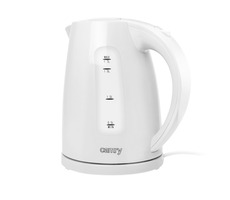 Camry CR1255W bílá / Rychlovarná konvice / 2000W / 1.7 l  / otočný konektor 360°