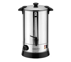 Camry CR1267 stříbrná / Zásobník na teplé nápoje / 950W / 8.8 l / teplota 30-100°C / nerezová ocel