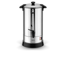 Camry CR1259 stříbrná / Zásobník na teplé nápoje / 1650W / 20 l / udržování teploty / nerezová ocel