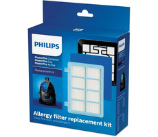 Philips Sada filtrů pro vysavače PowerPro Compact a Active / 1x vstupní & 1x motorový & 1x dvouvrstvý pěnový